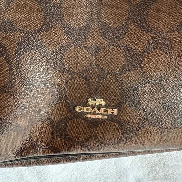 Coach Signature Brown Crossbody - Picture 3 of 12